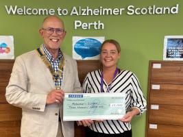 Visit To Alzheimer Scotland