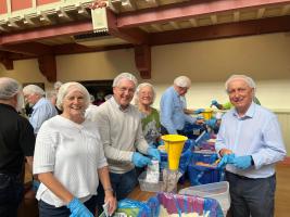 Supporting the Congleton Rotary Meal Pack Event