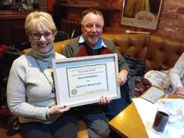 Couple's community involvement honoured