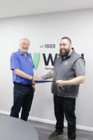 Certificate of Appreciation for Widd Signs
