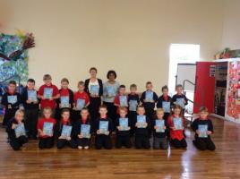 The presentation of Dictionaries to Ashfield Junior School