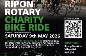 RIPON ROTARY CHARITY BIKE RIDE