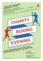 Charity Boxing Evening