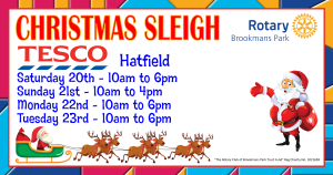 Christmas at Tesco Hatfield