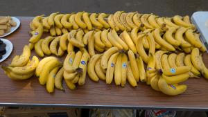 Bananas for the runners