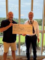 Young Carers Cheque presentation
