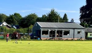 Lawn bowling challenge and BBQ
