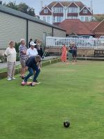 Outdoor fun at Gullivers Bowling Club
