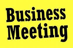 Business Meeting - 12th Aug
