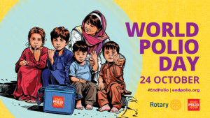 Rotary World Polio Day October 24th 