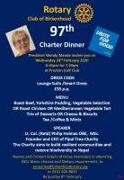 97TH CHARTER ANNIVERSARY DINNER