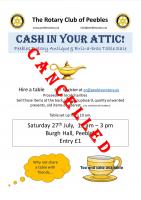 A Charity Table Sale 27th July 2024 IS NOW CANCELLED