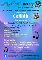 Aireborough Rotary Club Ceilidh (akin to a Barn Dance)