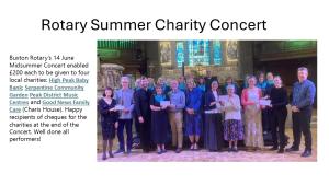 Rotary Summer Charity Concert