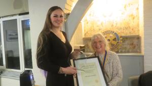 Wendy Cocker award for Chloe