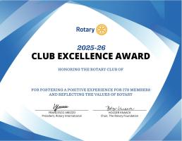 The Club Excellence Award