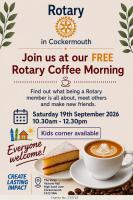 FREE coffee & cake information session Sat 19th Sept 2026. 