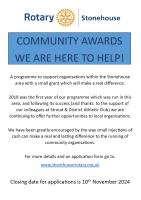              C0MMUNITY AWARDS 2025