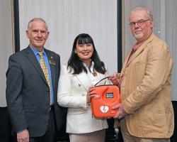 Cromwell Museum Update and Defibrillator Presentation
