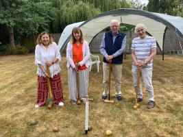 Fellowship meeting - Croquet
