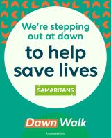 Wednesday Breakfast - A short walk to Support Samaritans