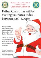 Xmas Collection leaflet (Rushcroft)