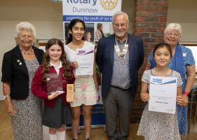 Dunmow National Youth Finalist Awards Event