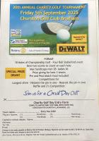 21st Annual Charity Golf Tournament 
