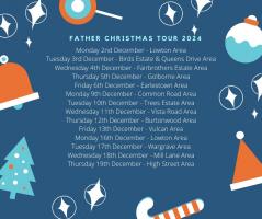 SANTA'S ANNUAL CHRISTMAS TOUR 2024