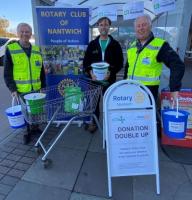 Nantwich Foodbank donation double up