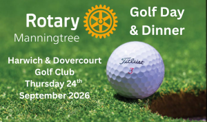 Rotary Golf Day and meal.