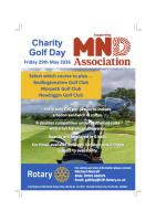 Rotary Charity Golf Day for MND