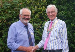 A new President for Hungerford Rotary Club 