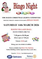 Hayes Lights Bingo Night