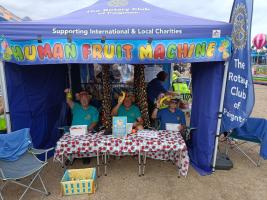 Members of Preston Rotary Club (Torbay) assisting with the fun, during Paignton's Childrens week 2025