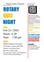 quiz poster