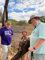 Members visit projects in Kenya that we've supported.