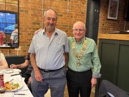President Terry hands over to 2026/27 President Dan