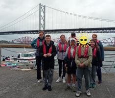 Young carers after their Wetwheels adventure.