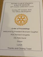 20th Anniversary Charter