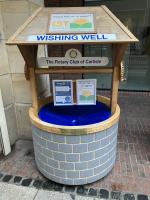 The city centre wishing well in The Lanes