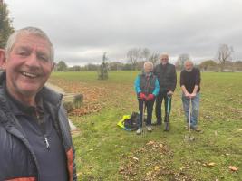 More crocuses planted in Penny Pie park