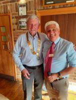 Robert Newton Assumes Rotary Leadership 