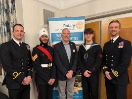 Special General Meeting + presentation from Sutton Coldfield Sea Cadets and Royal Marines Cadets.