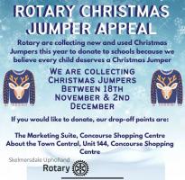 Christmas jumper donation