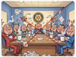 This is definitely not a Rotary Business meeting. Besides that, we have admitted women for over thirty years. 