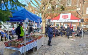 Music while we worked!