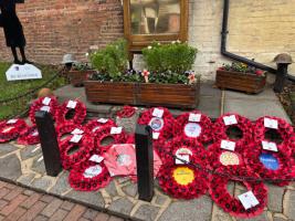 WREATH LAYING on REMEMBRANCE DAY