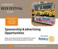Promote Your Business Tameside Beer Festival 2026