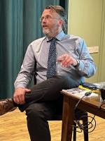 A Recent Meeting: Sam Brotherton Talking About His Book 